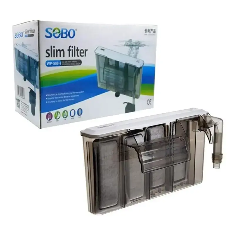 Discount Sobo WP-508H Hanging Corner Aquarium Filter, 8Watt, 800L/hr 5.0